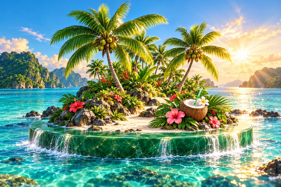About tropical illustration