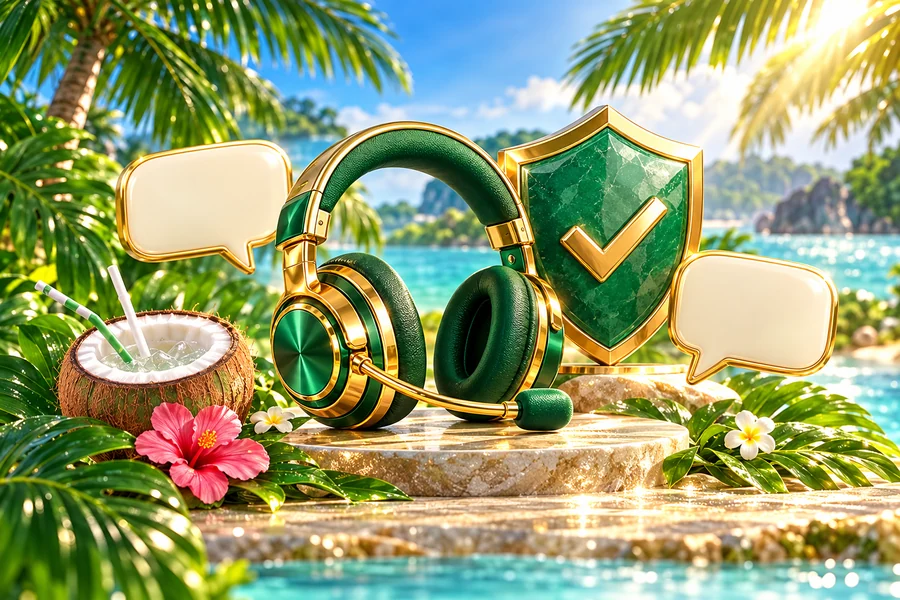 Support tropical illustration